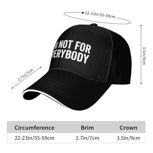 Gorra 'I'm Not for Everybody' para hombre miniatura 6