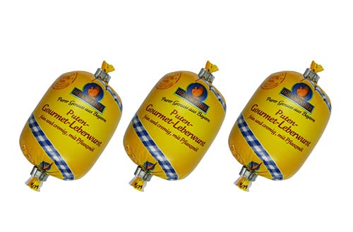Höhenrainer Puten-Gourmet-Leberwurst-Kugeln fein, 10 x 50 g