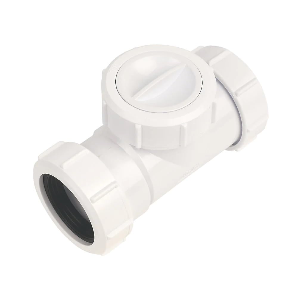 Shirenock White T28m-Nrv Non-Return Valve 40Mm, Pack Of 1