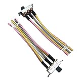 2 Pack Canal Ceiling Fan Reverse Direction Slide Switch 6 Pin Replace for ZE-209-22 SL13B Compatible...