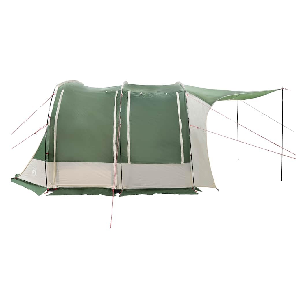 Tente de Voiture Imperméable Vert Polyester,Abri de Camping avec Double Entrée,Tente de Toit pour Voiture et Tentes Familiale,Compatible avec la Plupart des Véhicules,403x325x209cm