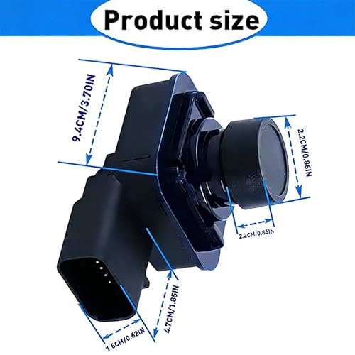 Image of No. JC3T-19G490-AD Rear View Backup Reverse Parking Camera /Rear View Camera | Compatible with Ford F-250 F-350 F-450 F-550 Super Duty 2017-2022 Reverse Park Assist Camera Replace#JC3T19G490AD