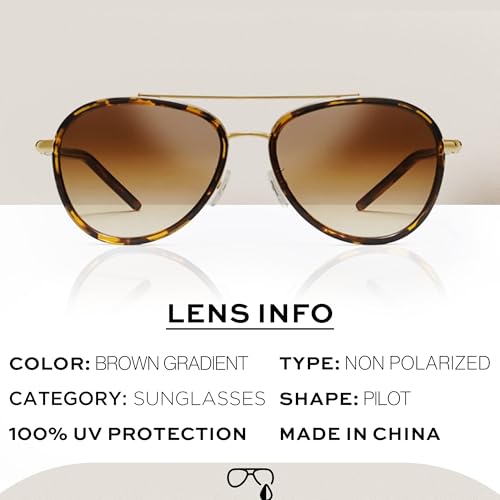 Tory Burch TY6089 PILOT Shape Sunglasses with eSHADES Luxury Eyewear kit Bundle3