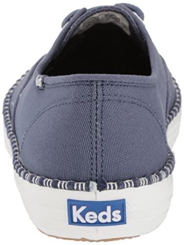 Keds Womens Champion Metallic Lace Up Sneakers Shoes Casual - Silver3