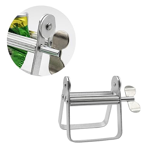 FOMIYES 1pc Facial Squeezer Salon Squeezer Toothpaste Squeezer Silver Toothpaste Extruder