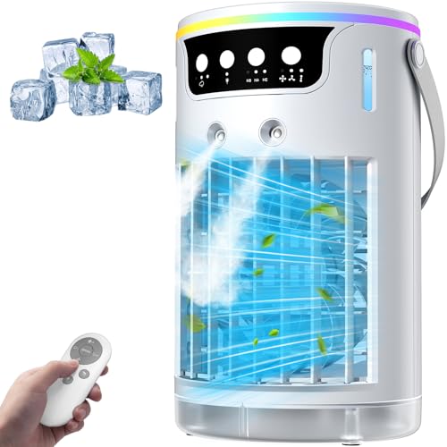Mini Evaporative Air Cooler White
