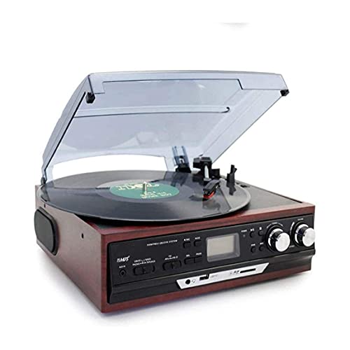 Tourne-Disque, Boîte à Musique Tourne-Disque Tourne-Disque Lecteur Bluetooth/FM Tourne-Disque Vintage Classique Noir… - Les Beatles, Paul McCartney, John Lennon, RIngo Starr, George Harrison Tourne-Disque, Boîte à Musique Tourne-Disque Tourne-Disque Lecteur Bluetooth/FM Tourne-Disque Vintage Classique Noir… – Image 4