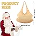Fake Padded Belly,Fat Suit,Santa Claus Suit,Unisex Stuffed Santa Belly Costume Dress Up Accessory for Christmas Halloween Cosplay