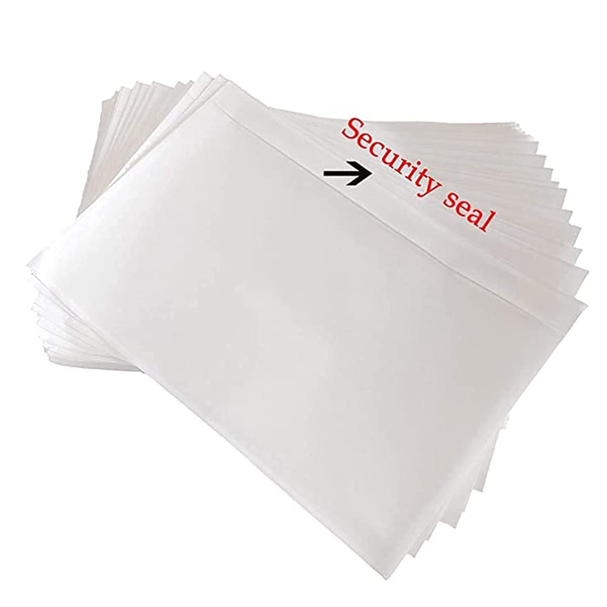 LabelMore 200 szt. 15 cm x 22,9 cm przezroczysta plastikowa samoprzylepna lista pakowania koperta torba wysyłkowa etykieta wysyłkowa etui etykieta zwrotna dokumenty