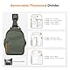 K&F Concept Kameratasche, Kamera Sling Tasche Schultertasche Fotorucksack Klein, Wasserdichter Kamerarucksack, Verstellbarer Schultergurt Kamera Rucksack für DSLR/SLR Kamera Objektiv