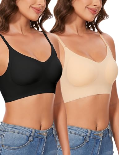 Kiiwah 2 Pezzi Reggiseno Schiena Scoperta Senza...