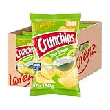 LORENZ | Crunchips Sour Cream | 10 x 150 g | vegetarisch ...