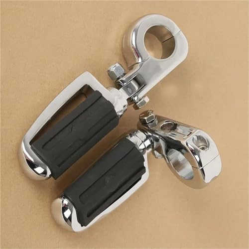 Repose-pieds moto 32mm avec support pour Goldwing GL1500 custom noir