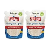 Redmond Real Salt - Ancient Fine Sea Salt, Unrefined Mineral Salt, 26 Ounce Pouch (2 Pack)