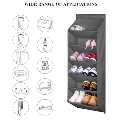 Armoire à chaussures suspendue pour libérer l'espace au sol encombré - 5