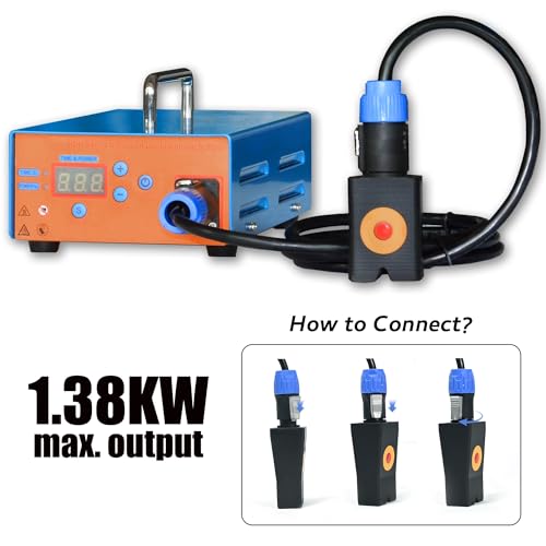Image of Induction Heater, 1380W PDR Heat Induction Heater Machine Kit, Hot Box Dent Removal Car Dent Repair Kit, Harmless to Automotive Paint for Garage Home Personal