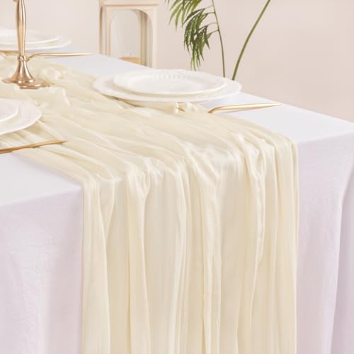 Socomi Cheesecloth Table Runner - Image 7
