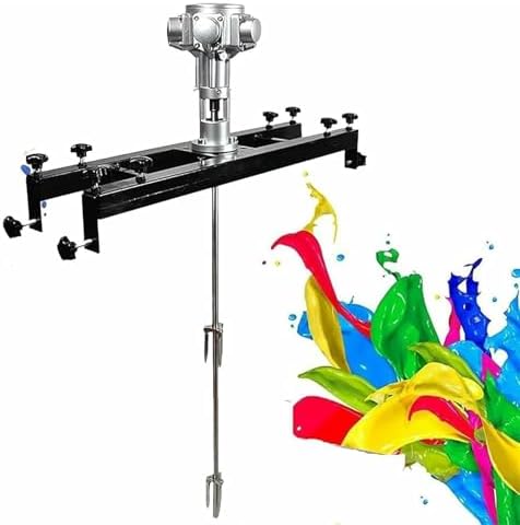 IBC Electric Pneumatic Paint Mixer Machine, 1000L Air Agitator for Coatings, Inks & Chemicals, Automatic Stirring for IBC Tanks – Ideal for Efficient Mixing
