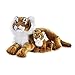 National Geographic - Animaux en Peluche Tigres - Mère avec bébé en Peluche - 2 pièces- Naturel