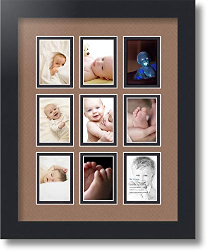 Art to Frames Double-Multimat-78-767/89-FRBW26079 Collage Photo Frame Double Mat with