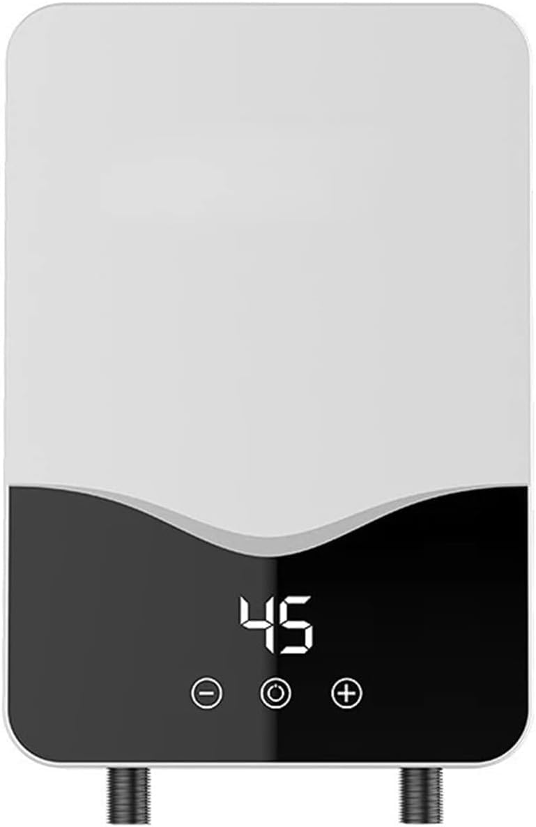 Drumstone 10 𝒀𝒆𝒂𝒓𝒔 𝑾𝒂𝒓𝒓𝒂𝒏𝒕𝒚 Mini Electric Tankless Water Heater 220V 5500W, Instant Hot Water System with Digital Touch Display, Fast Heating Shower Tap for Bathroom Kitchen Sink-image-4
