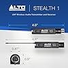 ALTO Stealth 1 Mono UHF XLR Wireless Audio System, Transmitter and Receiver for Powered Speakers, Mixers and Dynamic Microphones #5