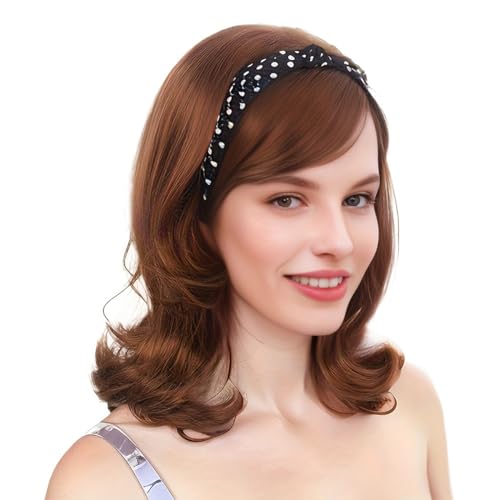 H&Bwig 60s Retro Beehive Wigs for Women 70s Classic Style Cosplay Wig (red2)