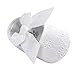 LACOFIA Chaussures de baptême Bowknot Princesse Douce antidérapante de Premier Pas bébé Fille Blanc 6-12 Mois