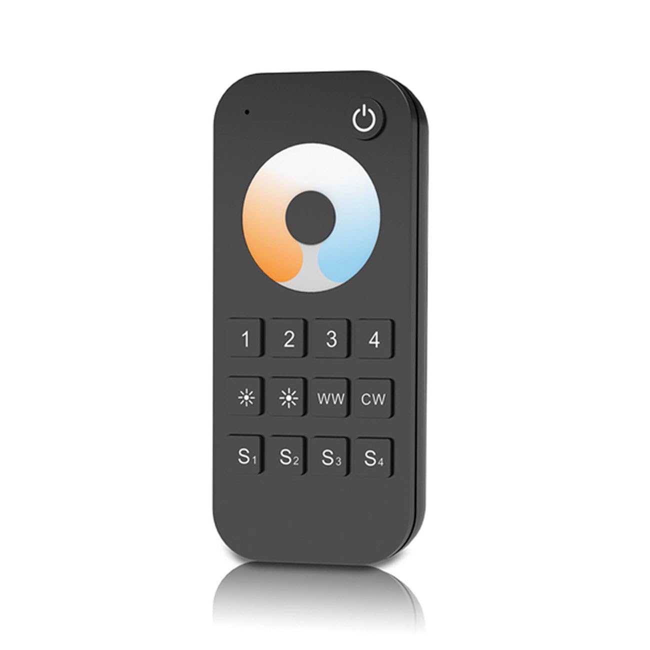 G.w.s Cct (4-Zone) 4 Zone 2.4Ghz Rf Remote Control For Cct Led Strip Lights (2Xaaa Batteries) Rt7