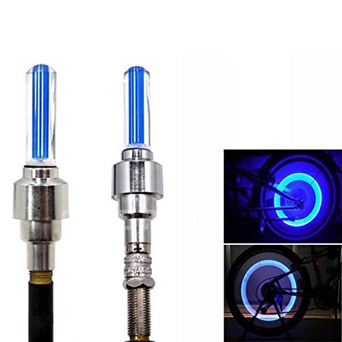 Lotto Bulk Di Valvole LED Per Bici: Luci Colorate Per Pneumatici, Con Batterie Incluse, Flashing E Resistenti All'acqua