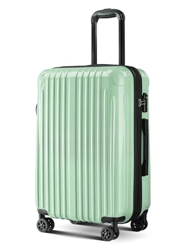 Image of Carry on Luggage - Airline Approved Suitcases with Spinner Wheels, Built-In TSA Lock,Hard Shell Expandable Suitcases