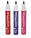 Warren London Pawdicure Dog Nail Polish Pens - Water Based, Nontoxic & Odorless - 3-Color Variety Pack: (1) Purple, (1) Pink, and (1) Red - 3 Pens Total