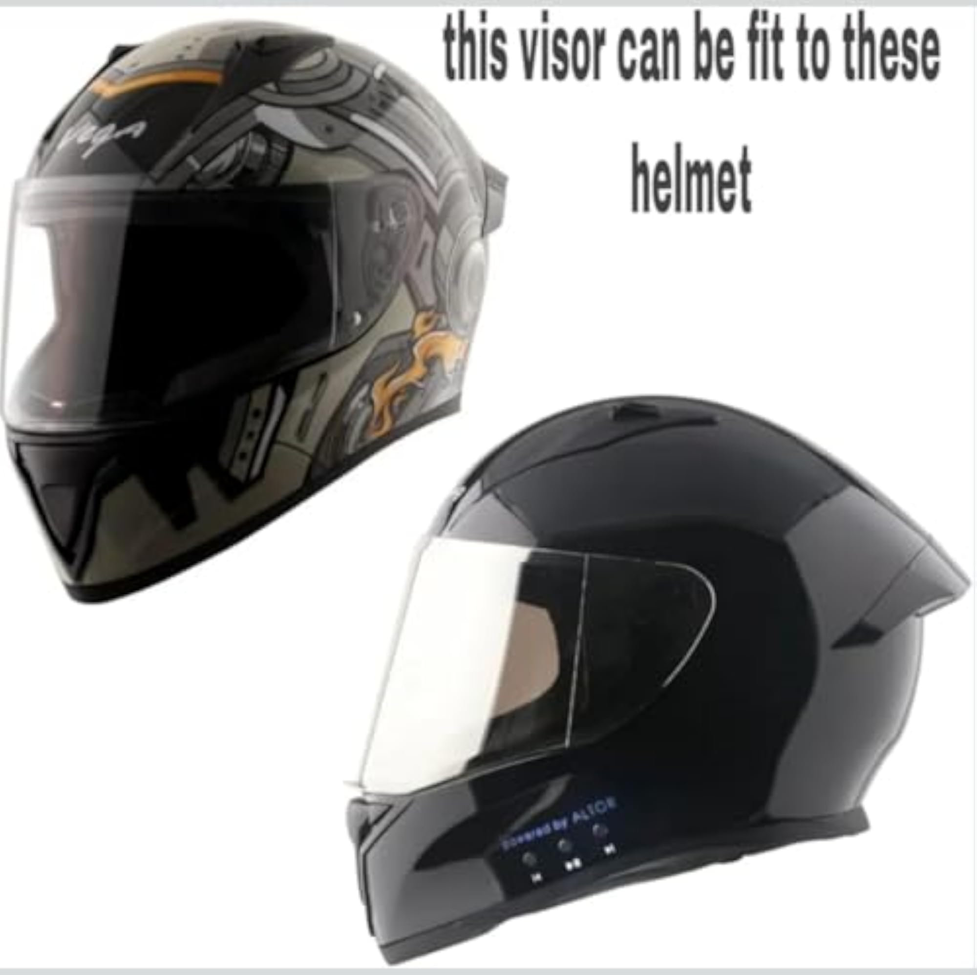 Visor for Vega Bolt Helmet