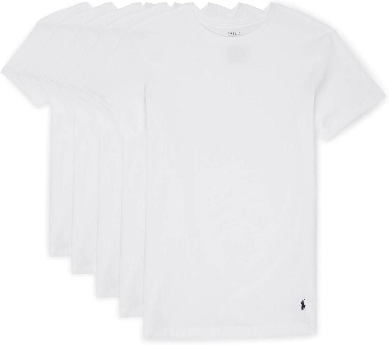 5 Pack Cotton Classic Crews