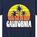 Instant Message - California Retro Sunset - Toddler & Youth Short Sleeve Graphic T-Shirt - Size Large