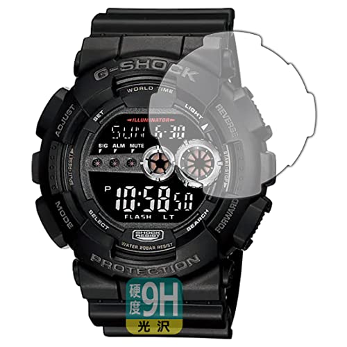 PDA工房 G-SHOCK GD-100シリーズ対応 9H高硬度[光沢] 保護 フィルム 日本製