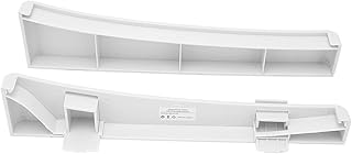 Qiilu Suporte horizontal para console Ps5 para console Ps5, suporte branco ABS para console Ps5, suporte horizontal ajustável, estável, base de console de jogos para console de disco e edição digital