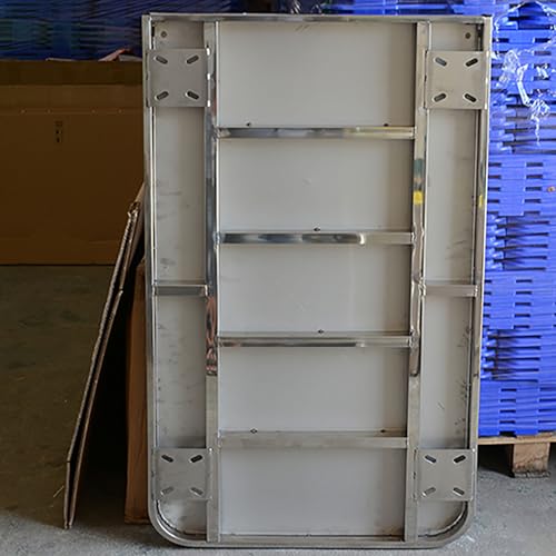 Carretilla plegable con 4 ruedas 75x50 cm miniatura 4