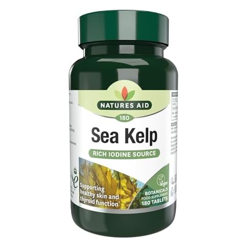 Natures Aid Kelp with Calcium Tablets 187mg Cover