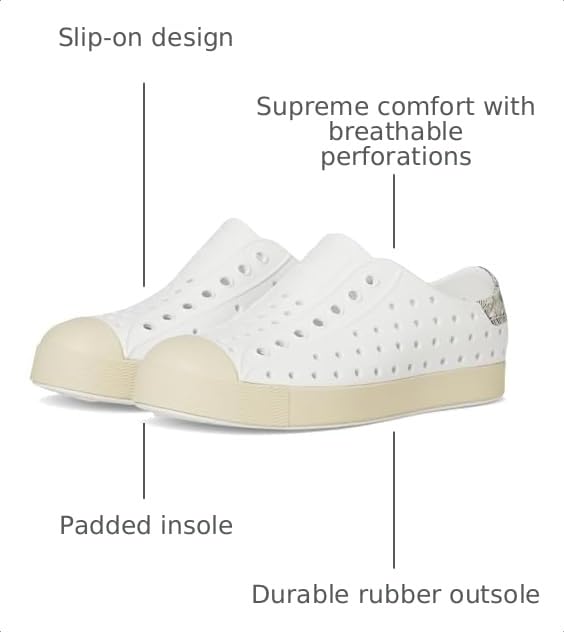 Image of Native Shoes Unisex-Kids Jefferson Print Sneakers
