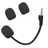 CLANMOU Replacement Gaming Microphone for Steelseries Arctis 1/Nova 3X / 3P Headphones - Detachable Noise-Cancelling Gaming Mic for PS5, PS4, Xbox One, PC, Mac & All 3.5mm Jack Headsets