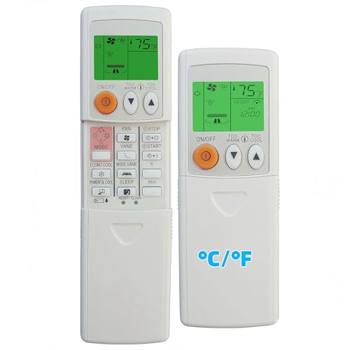 Télécommande Mitsubishi Mr Slim pour climatiseur MSY-GE09NA MSY-GE12NA MSY-GE15NA MSY-GE18NA
