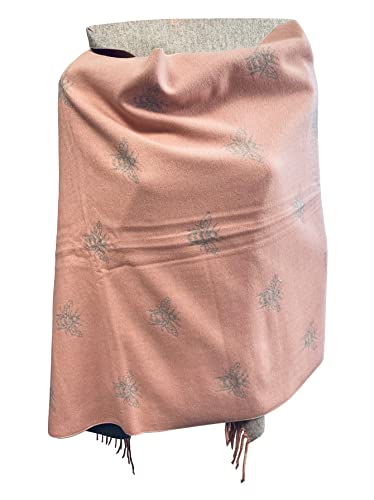 BUMBLE BEES SUPER SOFT SCARF WITH BEAUTIFUL TASSELS REVERS ABLE SOFT AND WARM SCARF beautiful colours3