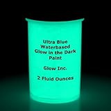 Ultra Blue Glow in the Dark Paint 2 Fluid Ounces