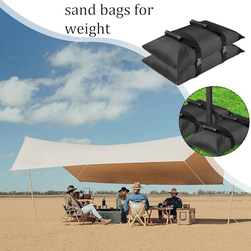 Sacos de peso para carpas de 36x65 cm ideales para camping 4