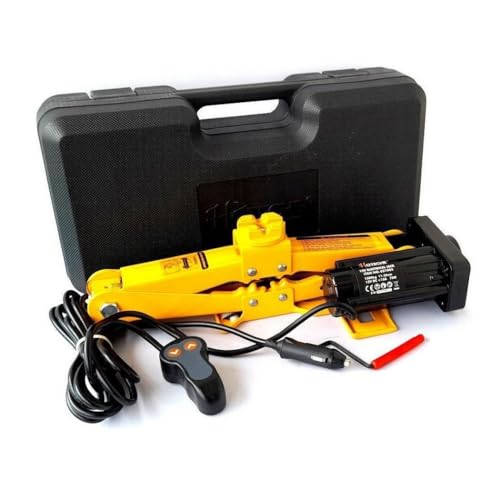 Pratico ed utile Trade Shop - Cric Crick A Pantografo Sollevatore Auto Elettrico 12v 75 W 1.5t Art. 651003