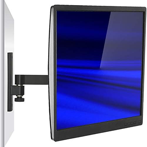 قم بتركيبها حامل شاشة Mi 405 للتركيب على الحائط حامل للشاشة Lcd Led بشاشة عرض حتى 30 بوصة ذراع التفصيل يناسب الشاشات حتى 30 بوصة متوافق مع 75 بوصة سعة 100 رطل لون