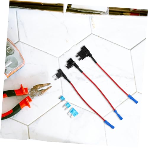 Kit de 9 piezas Adaptador de Fusible Mini Tap para Automóviles Porta fusibles para coches y camiones Diseño que ahorra espacio para uso miniatura 6