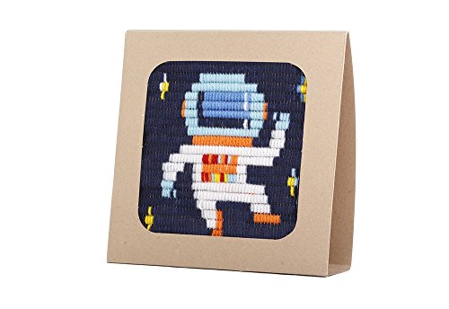 Astronaut Needlepoint Kit for Beginners – 8