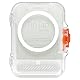 Spigen TinTap MagFit+ Magnetischer Kartenhalter Entwickelt für MagSafe mit Verschluss-System Kompatibel mit iPhone 16/15/14/13/12 Modelle MagSafe Wallet - Frostklar